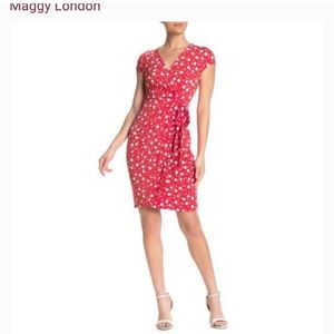 Maggy London true wrap dress